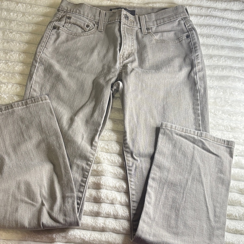 Levi's Light Gray Denim Jeans